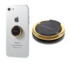 MERCURY RING tartógyűrű fém, ragasztható, telefon tartó, kitámasztó, 360 FEKETE/ARANY