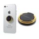MERCURY RING tartógyűrű fém, ragasztható, telefon tartó, kitámasztó, 360 FEKETE/ARANY