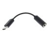 SONY audió adapter kábel 3.5mm jack aljzat - Type-C FEKETE