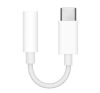 APPLE adapter kábel 3.5mm jack aljzat - Type-C FEHÉR