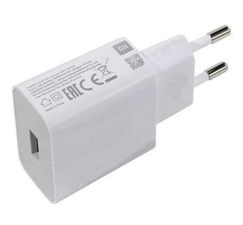 XIAOMI hálózati töltő USB aljzat 10W, gyorstöltő FEHÉR