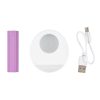 Galar kézi hordozható usb ventilátor tartóval 4 W 1200 mAh fehér