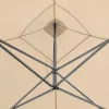Összecsukható kerti pavilon 3x6 m bézs