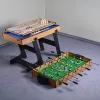 4 az 1-ben játékasztal, csocsó, ping-pong, biliárd és curling bowling játékhoz
