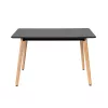 Silla 120 4+1 étkező garnitúra fekete-szürke
