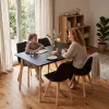 Silla 150 4+1 étkező garnitúra fekete-fekete