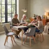 Silla 150 6+1 étkező garnitúra fekete-szürke