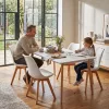 Silla 150 4+1 étkező garnitúra fehér-fehér