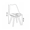 Silla 150 4+1 étkező garnitúra fehér-fehér
