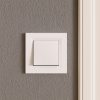 Nova váltókapcsoló 10A 250V 106 fehér