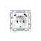Nova csatlakozóaljzat USB csatlakozóval fehér