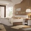 Franciaágy ágyneműtartóval 160x200 cm LT0252 két db éjjeliszekrénnyel sonoma tölgy