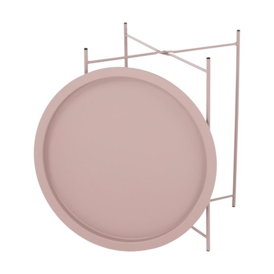 Kisasztal LT1057 nude rózsaszín