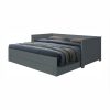 Egyszemélyes ágy 90x200 cm LT1129 szürke