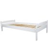 Egyszemélyes ágy 90x200 cm LT1131 fehér