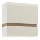 Fali szekrény LT2286 extra magasfényű fehér-trufla sonoma tölgy