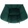 Fotel LT2792, smaragd velvet anyag-tölgy