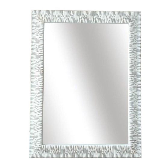 Hálószoba tükör LT3596 fehér-arany