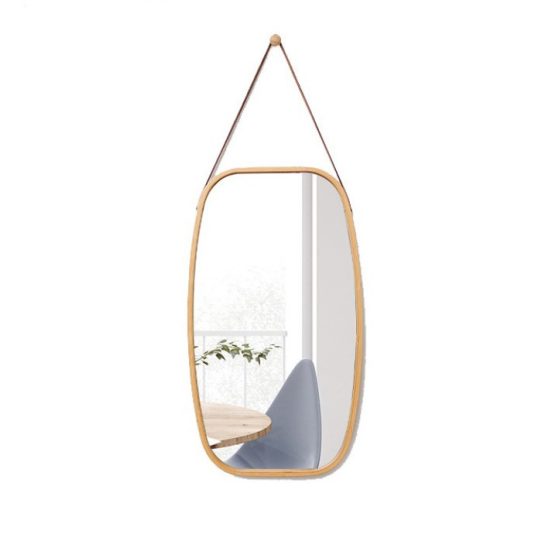 Hálószoba tükör LT3601 természetes bambusz