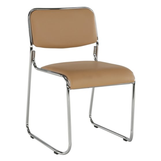 Irodai szék LT3850 barna textilbőr