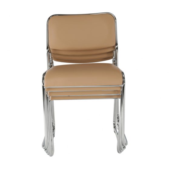 Irodai szék LT3850 barna textilbőr