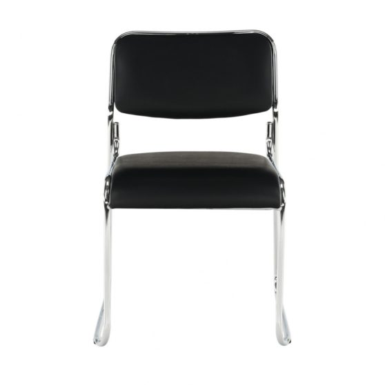 Irodai szék LT3851 fekete textilbőr