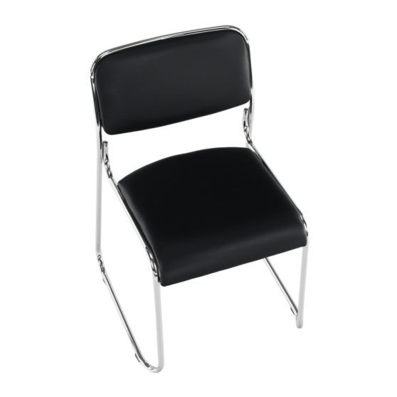 Irodai szék LT3851 fekete textilbőr
