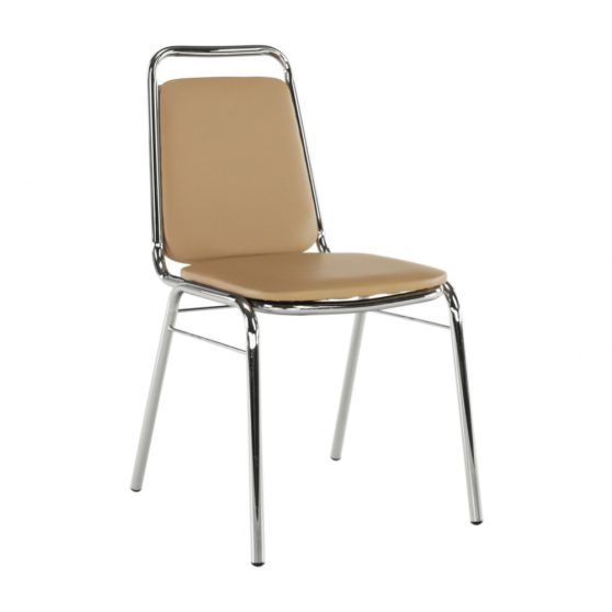 Irodai szék LT3880 barna textilbőr