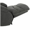 Relax fotel LT4993 szürke bársony anyag