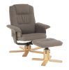 Relax fotel LT5002 barnásszürke