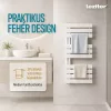 Solaro Design törölközőszárító radiátor 1000x500 mm fehér