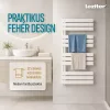 Solaro Design törölközőszárító radiátor 1200x600 mm fehér