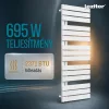 Solaro Design törölközőszárító radiátor 1400x600 mm fehér