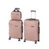 TraveLux Pro XX gurulós bőrönd szett rosegold