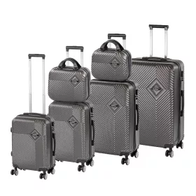 TraveLux Pro XXXXXIV gurulós bőrönd szett szürke