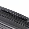 TraveLux Urban IV gurulós bőrönd szett fekete