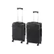 TraveLux Urban IX gurulós bőrönd szett fekete