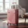TraveLux Urban IX gurulós bőrönd szett lazacrózsaszín