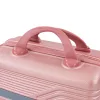 TraveLux Urban gurulós bőrönd szett lazacrózsaszín