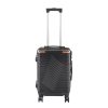 TraveLux Urban VI gurulós bőrönd szett fekete