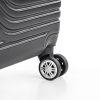 TraveLux Urban VI gurulós bőrönd szett fekete