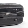 TraveLux Urban VI gurulós bőrönd szett fekete