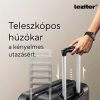TraveLux Urban VIII gurulós bőrönd szett fekete