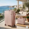 TraveLux Urban VIII gurulós bőrönd szett