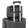 TraveLux Urban XIII gurulós bőrönd szett fekete