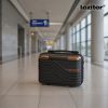 TraveLux Urban XIII gurulós bőrönd szett fekete