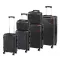 TraveLux Urban XXXXXII gurulós bőrönd szett fekete