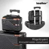 TraveLux Urban XXXXXII gurulós bőrönd szett fekete
