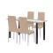 Denton 4+1 étkező garnitúra bézs-szürke