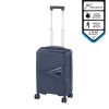 TraveLux Endure kabinbőrönd keményfedeles levehető kerékkel 55x40x20 cm sötét kék